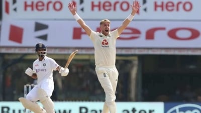 England fast bowler Olly Stone will miss the majority of a five-match Test series against India. (BCCI) England fast bowler Olly Stone will miss the majority of a five-match Test series against India. (BCCI)