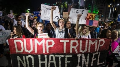 As part of a national campaign to hold former President Donald Trump accountable for his legal disputes and political power, the "Hands Off" protests will take place in cities across the United States on April 5, 2025. (AFP) As part of a national campaign to hold former President Donald Trump accountable for his legal disputes and political power, the "Hands Off" protests will take place in cities across the United States on April 5, 2025. (AFP)