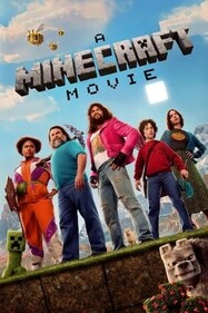 Poster of A Minecraft Movie. Poster of A Minecraft Movie.