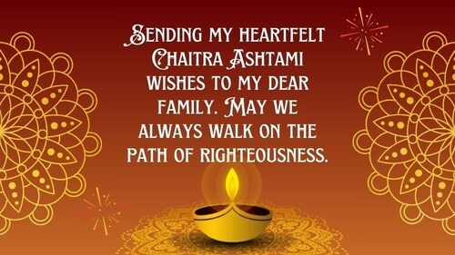 Happy Chaitra Navratri Ashtami 2025! (Image by Canva) Happy Chaitra Navratri Ashtami 2025! (Image by Canva)