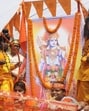 An umbrella organisation of around 20 Hindu groups has planned over 2,000 rallies across West Bengal on Ram Navami on April 6 (Samir Jana/HT PHOTO)
