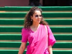 New Delhi: BJP MP and actor Kangana Ranaut during the Budget session of Parliament, in New Delhi. New Delhi: BJP MP and actor Kangana Ranaut during the Budget session of Parliament, in New Delhi.
