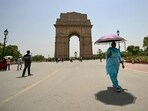 For Saturday, the forecast for Delhi includes strong surface winds and isolated heatwave conditions in some areas. (File) For Saturday, the forecast for Delhi includes strong surface winds and isolated heatwave conditions in some areas. (File)
