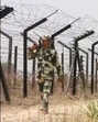 The Border Security Force (BSF) foiled an infiltration bid by gunning down a Pakistani intruder along the border in the Ranbir Singh (RS) Pura sector of Jammu district on Friday night. (HT file photo)
