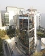 View of BKC from Wockhardt terrace, BKC, Bandra in Mumbai.