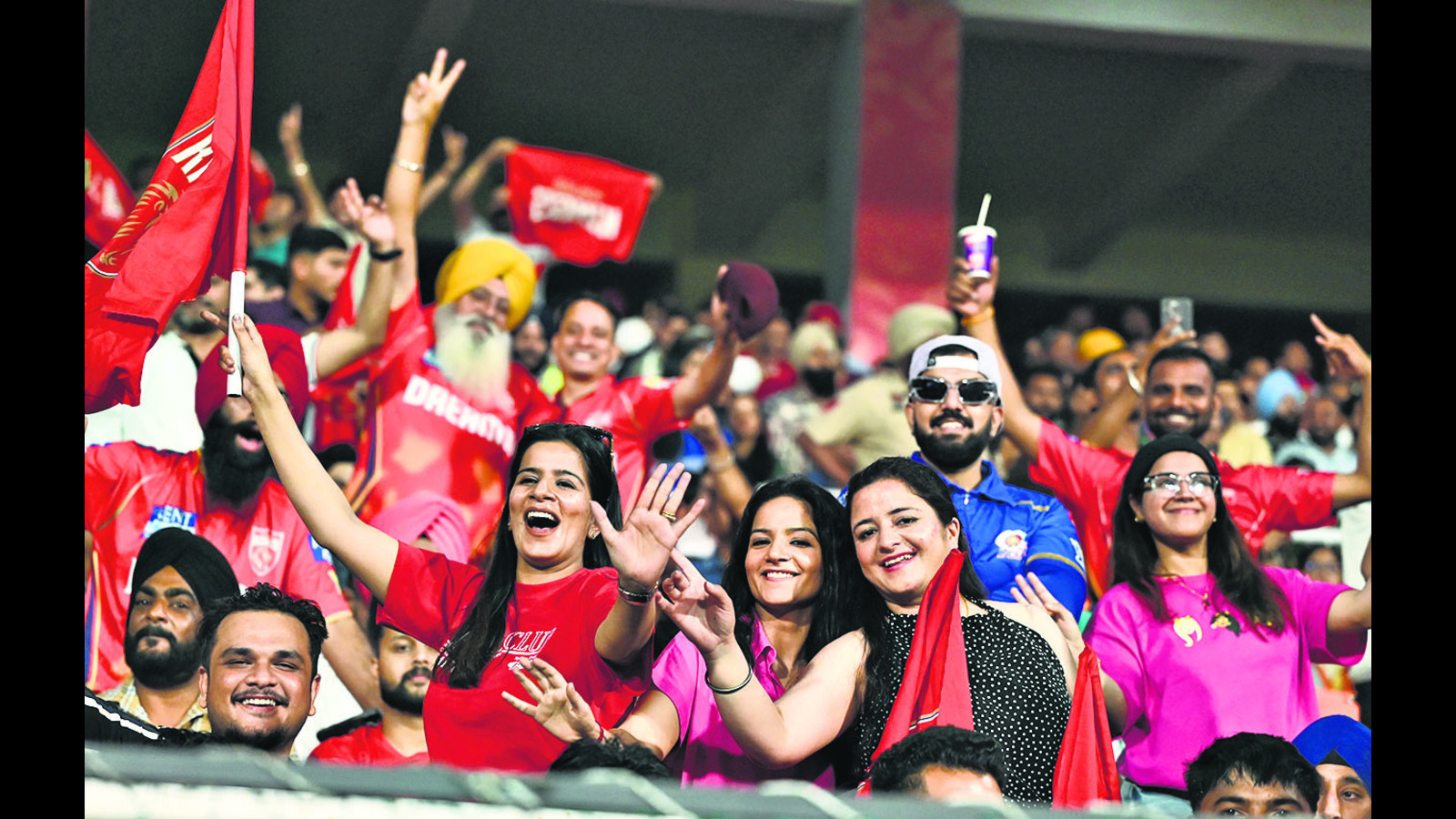 Fans bring energy to Mullanpur, but Punjab Kings fail to fire in home opener | Hindustan Times
