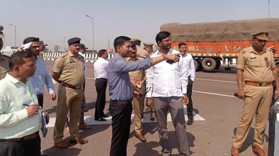 A joint inspection of an accident-prone area in Lucknow. (Representative image) (HT_PRINT)