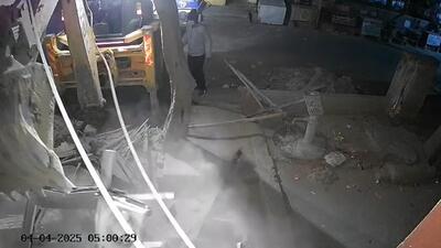 According to the complaint, the demolished chamber was located in E Block of the civil court. (HT Photo)