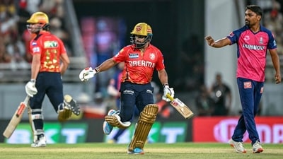 Meanwhile, Sandeep Sharma and Maheesh Theekshana picked two wickets each for RR. (AFP) Meanwhile, Sandeep Sharma and Maheesh Theekshana picked two wickets each for RR. (AFP)