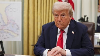 The losses caused by the market plunge following Donald Trump’s ‘Liberation Day’ tariffs have been estimated around $6 trillion. (File/AP) The losses caused by the market plunge following Donald Trump’s ‘Liberation Day’ tariffs have been estimated around $6 trillion. (File/AP)