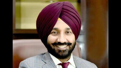 MP Sandhu said improved rail services were crucial to accommodate the growing population and student influx. (HT Photo)
