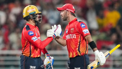 Nehal Wadhera (62) and Glenn Maxwell tried to stage a comeback for PBKS, but failed to do so. (PTI) Nehal Wadhera (62) and Glenn Maxwell tried to stage a comeback for PBKS, but failed to do so. (PTI)