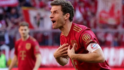 Thomas Muller will end his “incredible journey” with Bayern Munich this summer after 25 years (REUTERS)