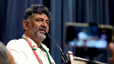 Karnataka Congress president DK Shivakumar. Karnataka Congress president DK Shivakumar.