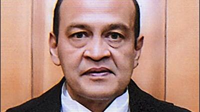 The controversy erupted after a fire was reported at justice Varma’s official residence on Tughlak Road at 11.35pm on March 14 (PTI) The controversy erupted after a fire was reported at justice Varma’s official residence on Tughlak Road at 11.35pm on March 14 (PTI)