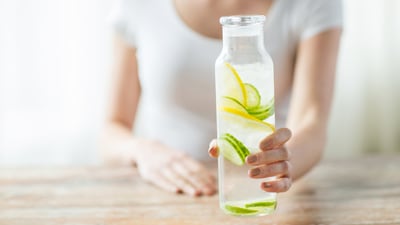 Detox drinks can help in burning stubborn fat. (Shutterstock) Detox drinks can help in burning stubborn fat. (Shutterstock)
