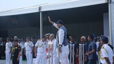 The IOS Sagar stands for Security and Growth for All in the Region. The initiative has a crew of 44 people from different friendly nations in the Indian Ocean region. (Ministry of Defence/X) The IOS Sagar stands for Security and Growth for All in the Region. The initiative has a crew of 44 people from different friendly nations in the Indian Ocean region. (Ministry of Defence/X)