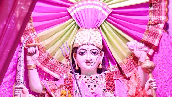 Chaitra Navratri 2025 calendar: Find out the full dates list of Chaitra Navratri, including Ashtami and Navami dates. (Photo by Sunil Ghosh / Hindustan Times)