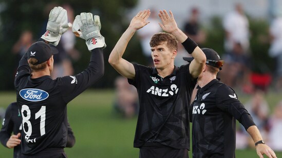 Ben Sears claimed a five-wicket haul in third ODI. (AFP)