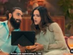 Ranveer Singh and Deepika Padukone in a still from their new ad. Ranveer Singh and Deepika Padukone in a still from their new ad.