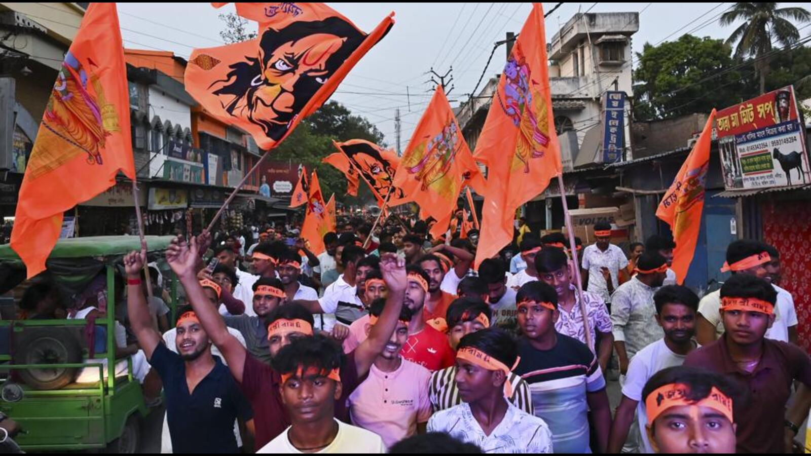 Ram Navami held peacefully in Bengal amid extensive police deployment ...