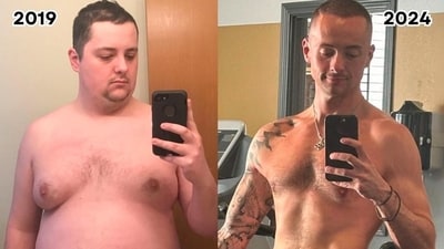 For sustainable weight loss, Nick Geoppo recommends a consistent morning routine. (Instagram/@nickgeoppo) For sustainable weight loss, Nick Geoppo recommends a consistent morning routine. (Instagram/@nickgeoppo)