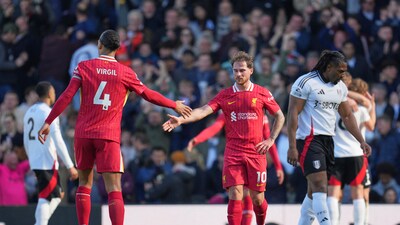 Liverpool defeated by Fulham in Premier League. (AP) Liverpool defeated by Fulham in Premier League. (AP)