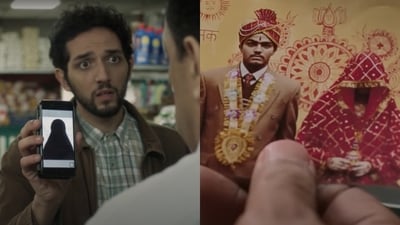 Stills from Fabrice Bracq's Burqa City and Kiran Rao's Laapataa Ladies. Stills from Fabrice Bracq's Burqa City and Kiran Rao's Laapataa Ladies.