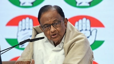 Congress MP P. Chidambaram. (ANI File Photo) Congress MP P. Chidambaram. (ANI File Photo)