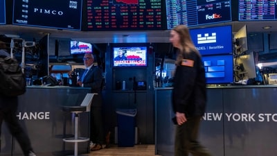 Dow Jones Futures was down 1500 points on Sunday (Getty Images via AFP)
