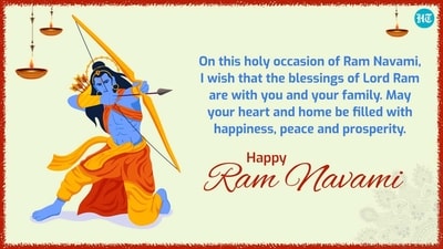 Lord Ram is said to be the seventh avatar of Lord Vishnu. On Ram Navami, devotional songs and hymns are sung in praise of Lord Rama. (HT PHOTO) Lord Ram is said to be the seventh avatar of Lord Vishnu. On Ram Navami, devotional songs and hymns are sung in praise of Lord Rama. (HT PHOTO)