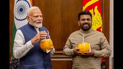 President Anura Kumara Dissanayake repeated his assurance that he would not allow Sri Lankan soil to be used against Indian interests and made it clear that this would also apply to the waters around the island nation (AFP)