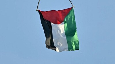 The incident follows after authorities in Saharanpur took action against eight individuals seen in a viral video waving Palestinian flags and raising slogans during Eid celebrations on March 31. (Pic used for representation) (AFP) The incident follows after authorities in Saharanpur took action against eight individuals seen in a viral video waving Palestinian flags and raising slogans during Eid celebrations on March 31. (Pic used for representation) (AFP)