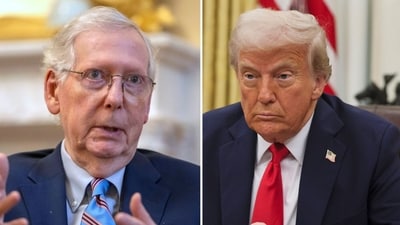 Mitch McConnell accuses Donald Trump of putting 'amateur isolationists' in charge of US military policy (AP Photo/Mark Schiefelbein, File. AP)
