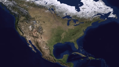 Researchers found that these drip-like structures extend about 640 kilometres (400 miles) underground and are located beneath a wide region including Michigan, Nebraska, and Alabama. (source: NASA) Researchers found that these drip-like structures extend about 640 kilometres (400 miles) underground and are located beneath a wide region including Michigan, Nebraska, and Alabama. (source: NASA)