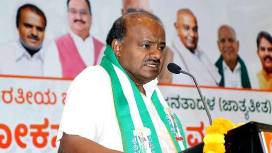 Former Karnataka CM HD Kumaraswamy (ANI)