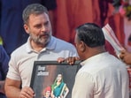 Lok Sabha Leader of Opposition and Congress MP Rahul Gandhi in Patna.