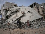 Israeli strikes hit a tent and a house in the southern city of Khan Younis, killing five men, five women and five children. Israeli strikes hit a tent and a house in the southern city of Khan Younis, killing five men, five women and five children.