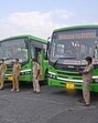 Munde assured that over 300 ageing buses will be phased out by the end of June, and 600 new buses will be added to the fleet. (HT PHOTO) Munde assured that over 300 ageing buses will be phased out by the end of June, and 600 new buses will be added to the fleet. (HT PHOTO)