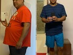 Ram Kapoor lost 55 kgs in one year. Ram Kapoor lost 55 kgs in one year.