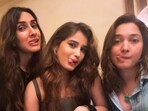 Tamannaah Bhatia and Rasha Thadani Tamannaah Bhatia and Rasha Thadani