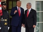 Trump and Benjamin Netanyahu will address reporters on Monday