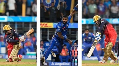 Rajat Patidar and Jitesh Sharma were in dominant batting form on Monday. Rajat Patidar and Jitesh Sharma were in dominant batting form on Monday.
