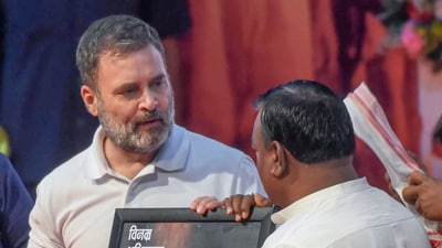 Lok Sabha Leader of Opposition and Congress MP Rahul Gandhi in Patna. (ANI) Lok Sabha Leader of Opposition and Congress MP Rahul Gandhi in Patna. (ANI)