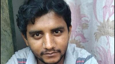 Akshay Shinde, 24, was shot in the head by a police team that claimed he snatched a firearm from an officer sitting next to him in a police van and fired thrice, one of which hit an officer in the thigh. Akshay Shinde, 24, was shot in the head by a police team that claimed he snatched a firearm from an officer sitting next to him in a police van and fired thrice, one of which hit an officer in the thigh.