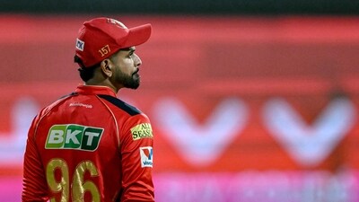 Punjab Kings' captain Shreyas Iyer looks on during a match. (AFP) Punjab Kings' captain Shreyas Iyer looks on during a match. (AFP)