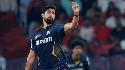 Gujarat Titans' Ishant Sharma went wicketless against SRH (REUTERS)