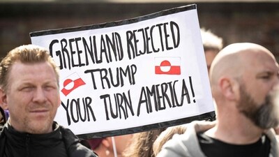 Greenland contains the second-largest ice sheet in the world, and the Virgin Islands are home to beaches and pirate coves. (AFP) Greenland contains the second-largest ice sheet in the world, and the Virgin Islands are home to beaches and pirate coves. (AFP)