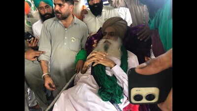 Farmer leader Jagjit Singh Dallewal Farmer leader Jagjit Singh Dallewal