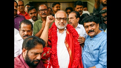 For an ideology-driven political outfit, such transitions are also about ensuring continuity (PTI) For an ideology-driven political outfit, such transitions are also about ensuring continuity (PTI)